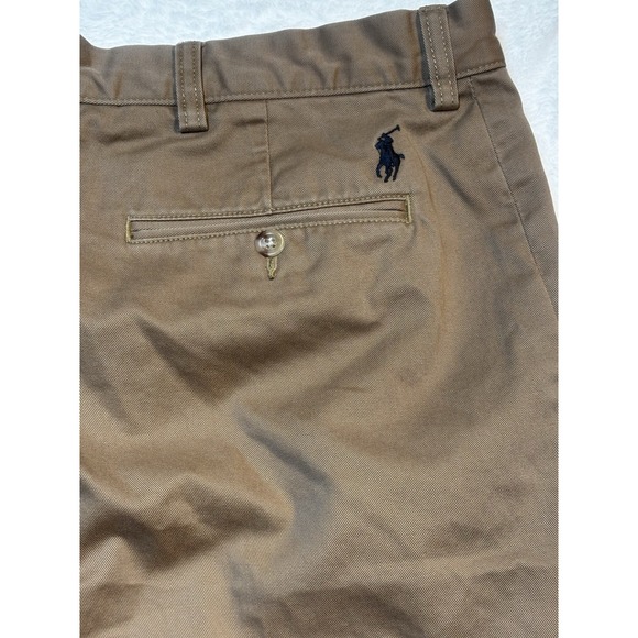 Polo Ralph Lauren Preston Khaki Dress Pants Cotton Men's Size 38x32 Beige - Picture 1 of 12
